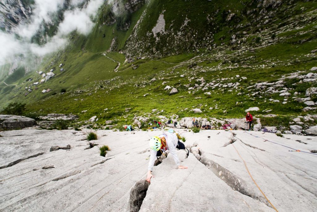 Grundausbildung Mehrseillängenklettern im Alpstein
