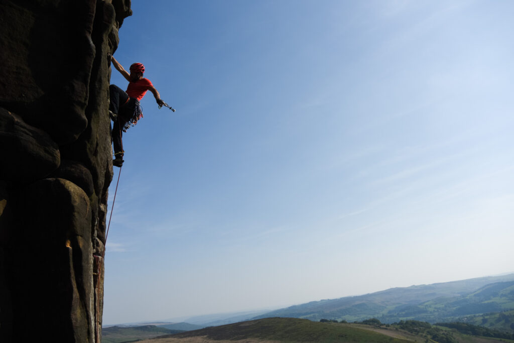 Cleanklettern PeakDistrict