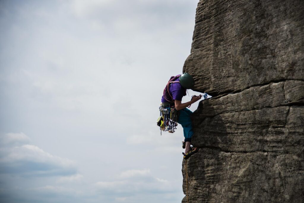 Cleanklettern PeakDistrict